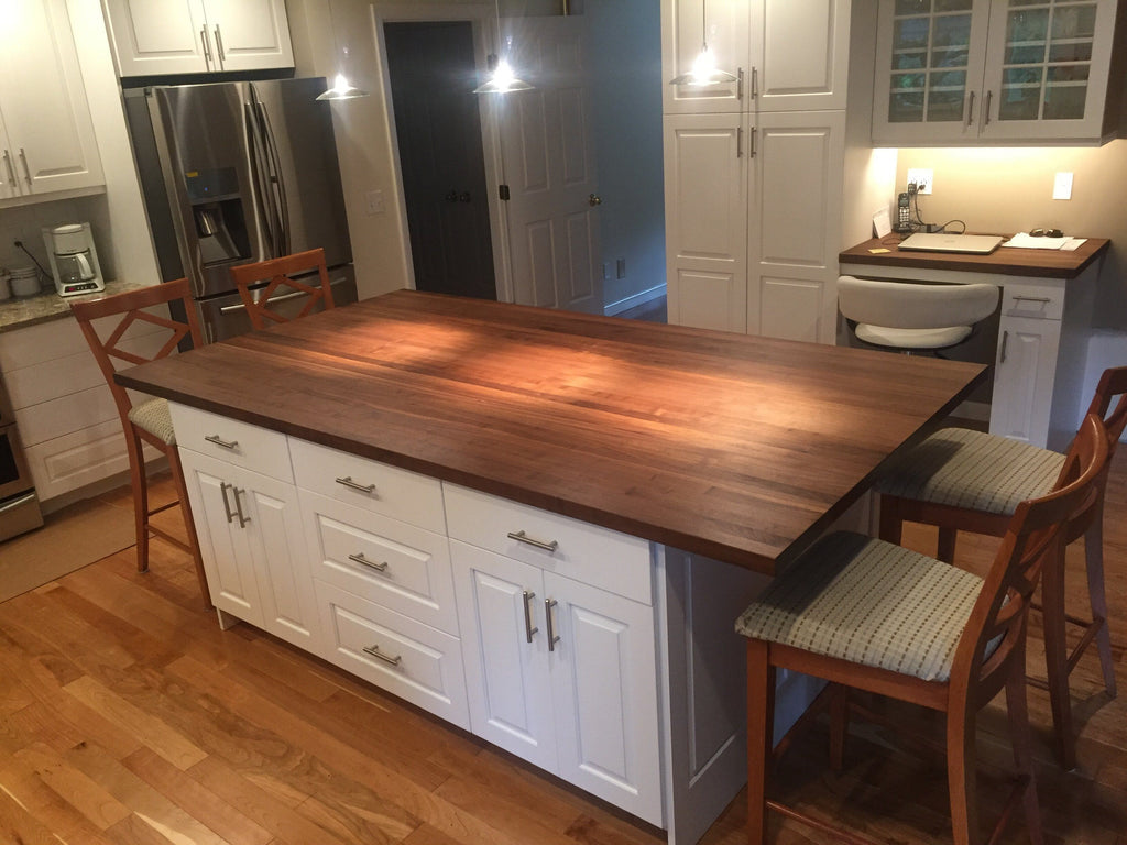 Unfinished Black Walnut Butcherblock Countertop Butcherblock Countertops The Vermont Butcherblock Company